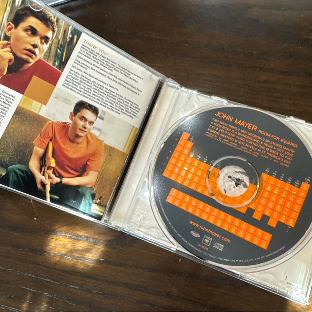Room For Squares by John Mayer (CD, 2001) Tested, Working - Picture 3 of 4